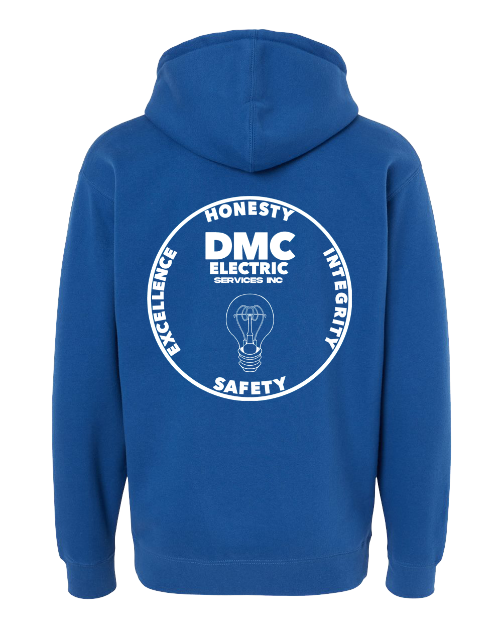 DMC Electric Blue Hoodie